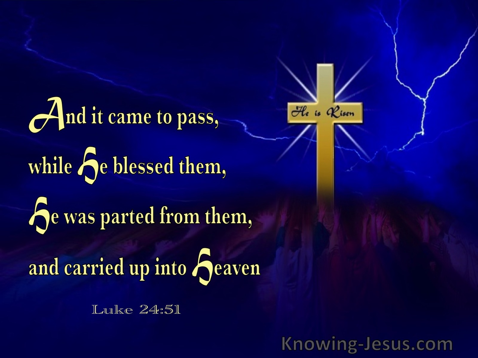 Luke 24:51 He Blessed Them And Was Parted From Them And Carried Up Into Heaven (utmost)05:17